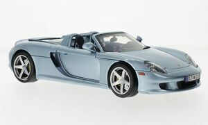 1/18 ポルシェ カレラGT ブルー Motormax Porsche Carrera GT metallic light blue 2004 1:18 新品 梱包サイズ80