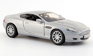 1/24 アストンマーチン Aston Martin DB9 silver 1:24 Motormax シルバー 銀 梱包サイズ80