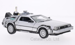 1/24 デロリアン バック・トゥー・ザ・フューチャー ２ DeLorean Back to the future II Welly 梱包サイズ60