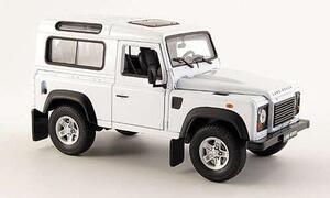 1/24 Land Rover Defender ランドローバー ディフェンダー 白 梱包サイズ60