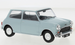 1/24 ミニ クーパー 水色 オースチン WhiteBox Austin Mini Cooper S light blue white RHD 1965 1:24 60サイズ