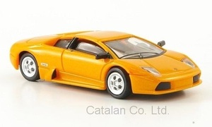 1/87 ランボルギーニ ムルシエラゴ メタリック オレンジ Lamborghini Murcielago metalic orange 2001 Ricko 60サイズ