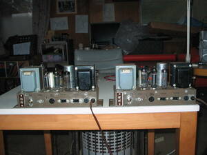 AMPEX　６CZ5　PP　アンプ