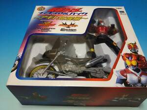  van Puresuto. figure & bike, Kamen Rider Kuuga unopened..