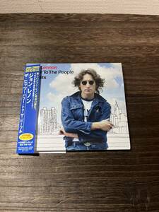 【帯有美品　紙ジャケット】ザヒッツ パワートゥザピープル CD ジョンレノン