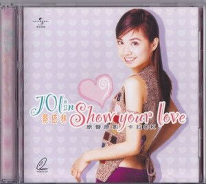 .../ jolin / show your love /Taiwan запись / б/у VideoCD!!68313