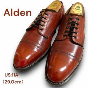 【送料無料】Alden オールデン 9578 オックスフォード ドレスシューズ US11A 29.0 ストレートチップ 革靴 レザーシューズ ビジネスシューズ