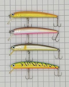 ハンクル ケイワンミノー 85 ４個セット HMKL K-1 MINNOW