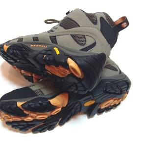 即決新品!!透湿防水MERRELLトレッキングシューズMOAB【GORE-TEX】参考価格2.2万メレルvibram搭載ハイキングシューズ26.5㎝★耐摩擦登山靴の画像2