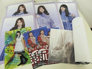 １円スタート　乃木坂46　櫻坂46　グッズまとめ　(BIGクリアファイル　ポスター　等)