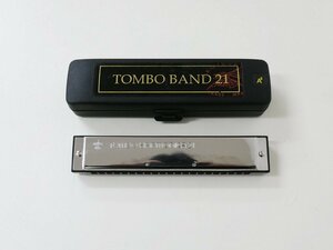 現状渡し　TOMBO/トンボ　TOMBO BAND21　複音ハーモニカ　A#　3121A＃