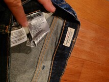 希少大きいサイズリーバイスlevis505w44L32ビッグE革パッチシングル黒カンイエローステッチVステッチビンテージアメカジus古着501 ジーンズ_画像10