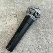 美品　SHURE SM58S スイッチ付き　ダイナミック マイク_画像3