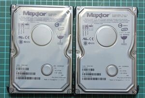 [Бесплатная доставка] 2 штуки редки Maxtor 6y080l0 3,5 -INCH встроенный -in HDD 80 ГБ ATA133/7200RPM/2MB New Неокрытый