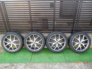 モデリスタ MODELLISTA 17×6.5J 5穴 47 114.3 アルミホイール 205/50R17 93V 4本 X3617 ( ウイングダンサー ノア ヴォクシー エスクァイア