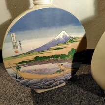 当時の限定の品★酒瓶★陶器　廣重画 浮世絵　置物　インテリア　アンテーク　レトロ雑貨_画像10