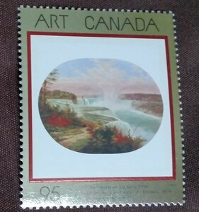 カナダ　2000 カナディアンアート　ナイアガラの滝　未使用糊あり