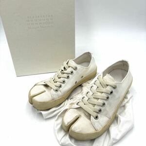 ＊ 付属品完備 イタリア製 '高級婦人靴' Maison Margiela 22 メゾンマルジェラ TABI LOW タビ スニーカー EU35 22cm レディース S58WS0110