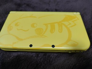 【ジャンク品】■Newニンテンドー3DS LL 本体のみ　ピカチュウ　イエロー　ポケモン