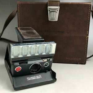 BF10/40　三菱電機 MITSUBISHI ポラロイド Polaroid SX-70 MODEL2 LAND CAMERA インスタントカメラ 中古品 ジャンク ケース付き