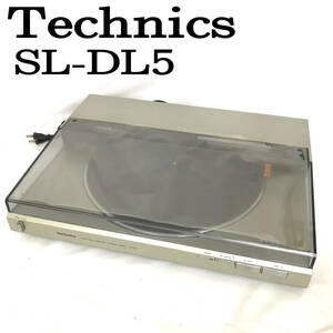 BF10/28　Technics テクニクス SL-DL5 リニアトラッキングフルオートD.D.プレイヤー ターンテーブル 動作確認済 現状品 中古◆