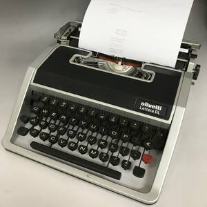 BF10/66 Olivetti letka DL Античный английский тип Typliter Olivetti Letda DL Подтвержденный подержанный товары ◆ ◆ ● ● ● ● ● ● ●