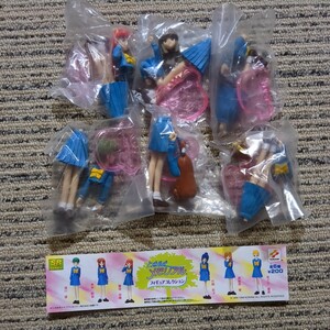  Tokimeki Memorial figure collection SR SERIES color 6 kind KONAMI Konami ga tea 