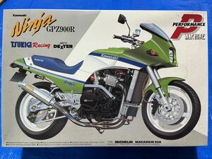 アオシマ 1/12 パフォーマンスマシンシリーズNo21 プラモデル 未組立品 カワサキ ニンジャ改 GPZ900R 月木仕様