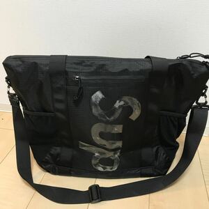 Supreme Zip Tote Black 21SS シュプリーム ジップトート ブラック 黒 トートバッグ ショルダーバッグ