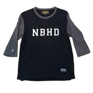 NEIGHBORHOODラグラン　7部Tシャツ ロンT