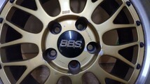 BBS LM 17インチ ゴールド LM075 PCD114.3 5穴 9J +40 2本_画像7