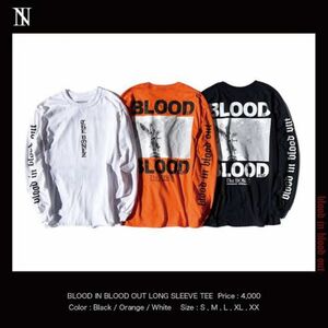 The BONEZ blood in blood out tour ロンT