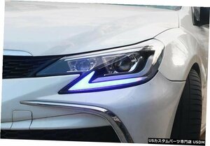 右ハンドル、日本光軸仕様 新着LEDヘッドライトVertigaマーク用REIZヘッドライト用2014-2018TLZトヨタ用 New Arrival led headlight For V