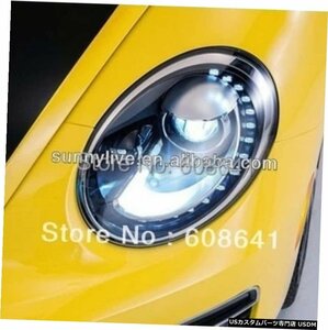 右ハンドル、日本光軸仕様 フォルクスワーゲン2011-2013年用ビートルLEDヘッドランプ Beetle LED Head Lamp for Volkswagen 2011-2013 yea