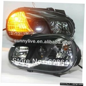 右ハンドル、日本光軸仕様 VWゴルフ4LEDヘッドランプ用1998年から2002年SONARスタイル For VW Golf 4 LED Head Lamp 1998 to 2002 year SO