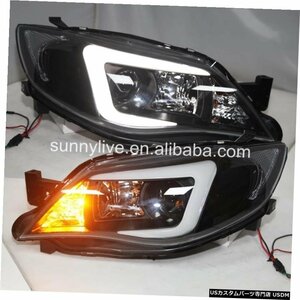 右ハンドル、日本光軸仕様 スバルインプレザWRX2009-2012年用LEDヘッドライトSN LED headlight For Subaru Impreza WRX 2009-2012 year L