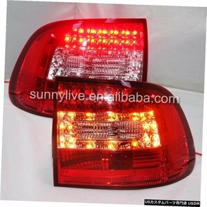 右ハンドル、日本光軸仕様 ポルシェ03-07カイエンLEDリアライトテールランプREDホワイトSN For Porsche 03-07 Cayenne LED Rear Light Ta