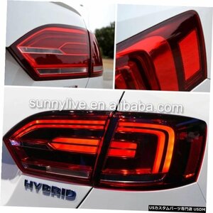 右ハンドル、日本光軸仕様 VW用ニュージェッタLEDテールランプ2012レッドTC For VW New Jetta led tail lamp 2012 Red TC