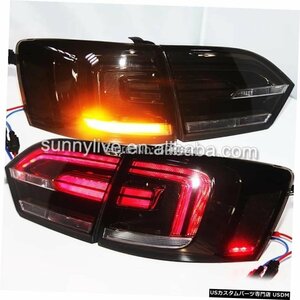 右ハンドル、日本光軸仕様 VW用ニュージェッタLEDテールランプ2012スモークブラックTC For VW New Jetta led tail lamp 2012 Smoke Black