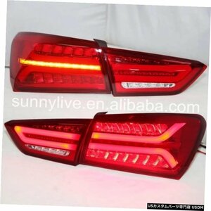 右ハンドル、日本光軸仕様 シボレーマリブLEDテールランプ2017赤ムービングターニングライト For CHEVROLET Malibu LED Tail Lamp 2017 re