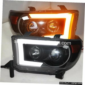 右ハンドル、日本光軸仕様 トヨタタンドラLEDヘッドランプ2007-13年TW For TOYOTA Tundra LED Head Lamp 2007-13 year TW