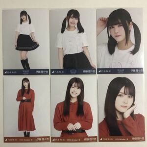 乃木坂46 伊藤理々杏 白石麻衣 卒コンTシャツ ウエストベルト 生写真 2種 6枚 コンプ 検) web 限定 卒業コンサート 月別 2020.October-Ⅲ