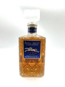 ■【未開栓】 ROYAL ASCOT OVER12～25YEARS ロイヤルアスコット 12～25年 スコッチ ウィスキー ブルーラベル 青 750ml 40％ 古酒