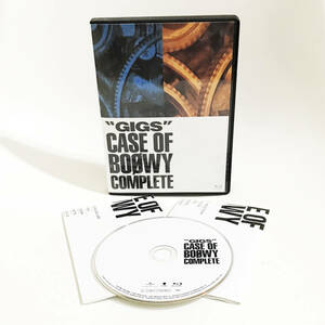 【送料無料！】BOOWY ボウイ Blu-ray「“GIGS” CASE OF BOφWY COMPLETE」