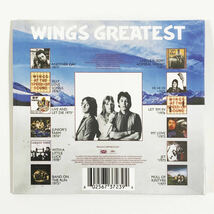 【送料無料！】新品未開封品！Paul McCartney ポール・マッカートニー 2018年盤「Wings Greatest」紙ジャケット仕様 輸入CD_画像2