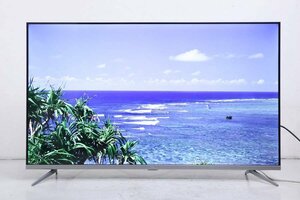 20年製 TCL 4K対応★50インチ 液晶テレビ スマートテレビ 50P715★リモコン無し○967v06