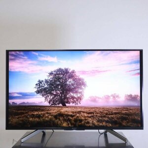 2020年製 SONY ソニー ブラビア 4K 43インチ 液晶テレビ KJ-43X8500G リモコン付き Android TV 外付けHDD対応○768h03