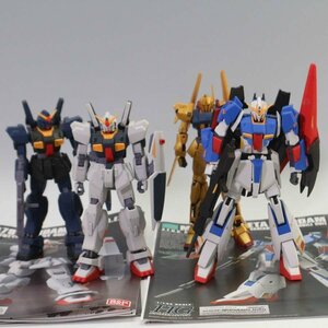 組立済 機動戦士Zガンダム HGガンプラセット Z/百式/Mark-II 完成品【パーツ欠品有】◆768f09