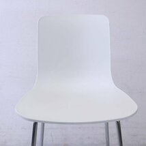 状態良好 vitra. ヴィトラ HAL Stool ハル スツール ミディアム ホワイト ジャスパー・モリソンデザイン カウンターチェア★731h07_画像9