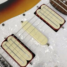 メーカー不明 ストラトタイプ ギター バーポールピースPU・Hi-Aピックアップ換装品★769v04_画像3